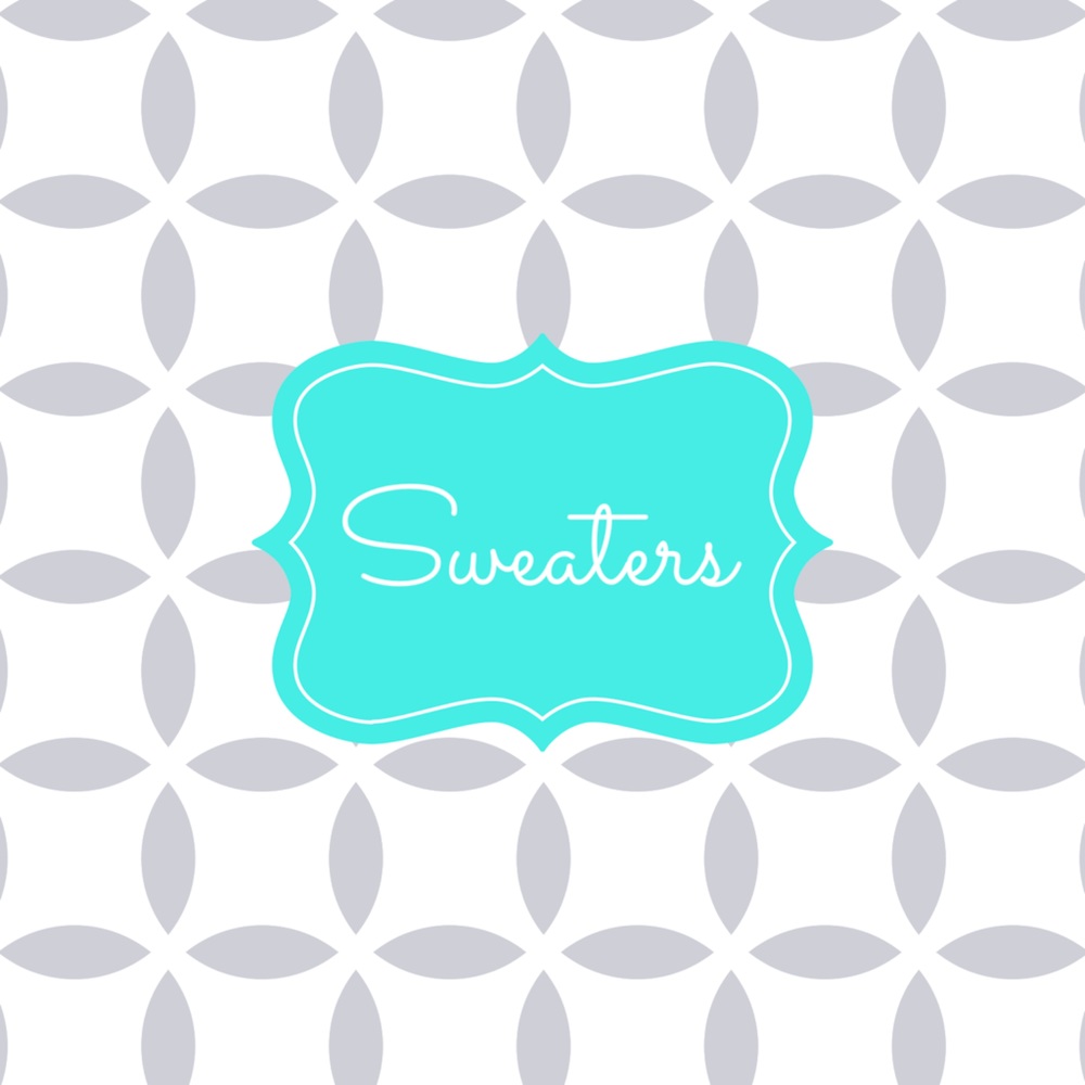 Sweaters and jackets